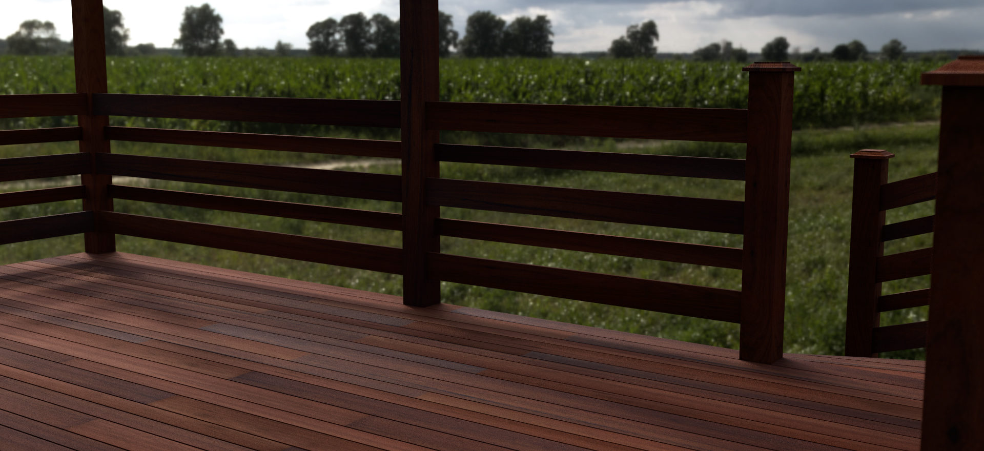 Deck and Fence 1